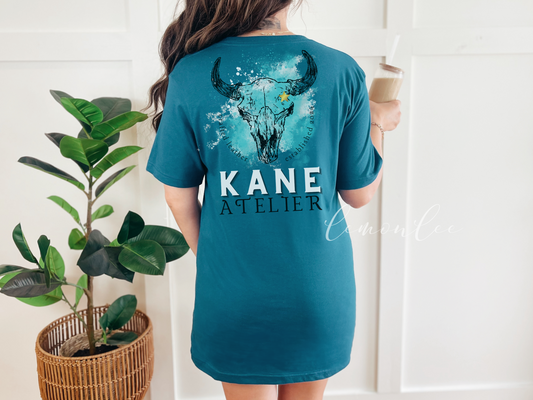 Leather and Lark Soft Style Shirt - Kane Atelier Leather Shop Shirt - Dark Shirt Colors